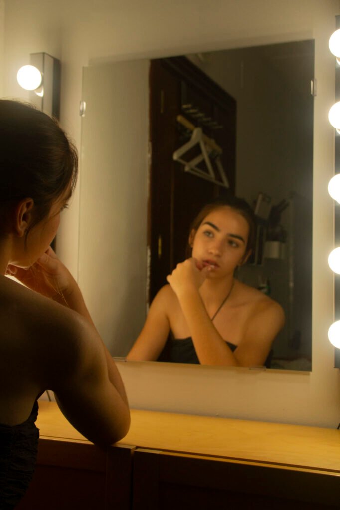 Espejo Hollywood del camerino